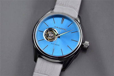 Japanese SII NH38 Open Heart Automatic Watch