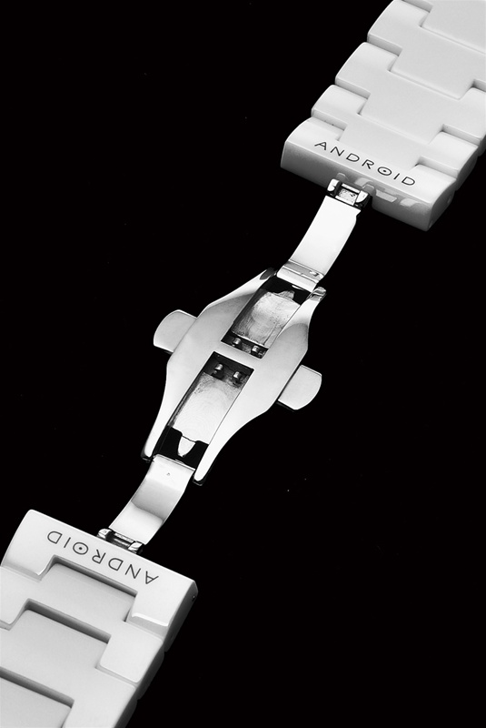Ceramic 22mm White Bracelet for AD611, AD612 22 CM AW - Final Sale