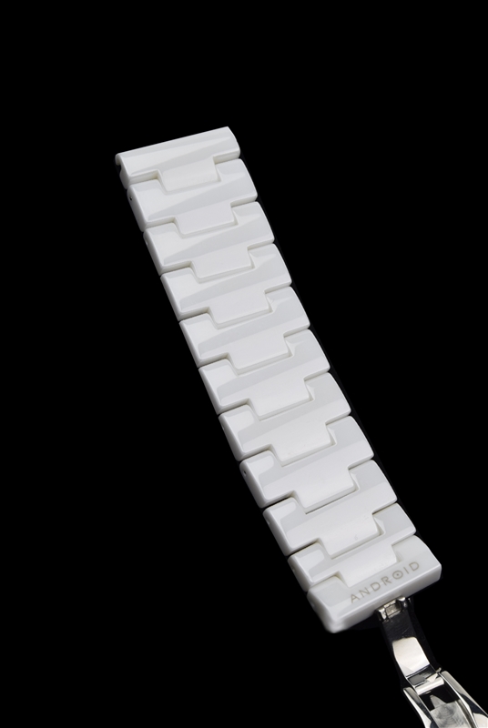 Ceramic 22mm White Bracelet for AD611, AD612 22 CM AW - Final Sale