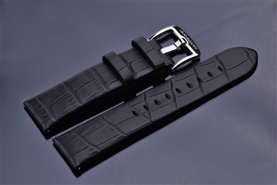 Leather Strap 24mm (Black)