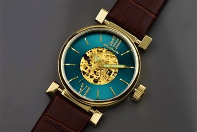 Japanese Miyota 8N24 Skeleton Automatic Watch