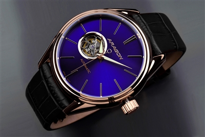 Japanese SII NH38 Open Heart Automatic Watch