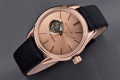 Japanese SII NH38 Open Heart Automatic Watch