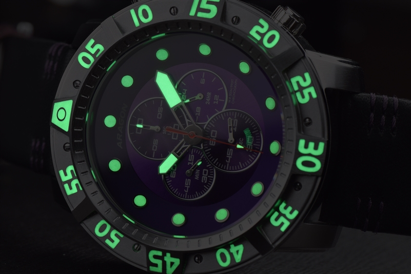 ARAGON Gauge 3G Chrono VD56 <inline style=
