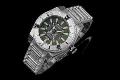 Japanese Miyota 8N24 Skeleton Automatic Watch