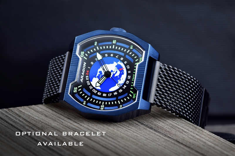 Concept S GMT NH34 IP Blue