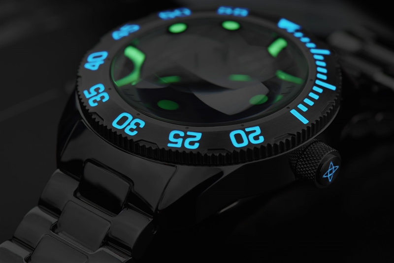 ARAGON M50 NH38 Open heart automatic