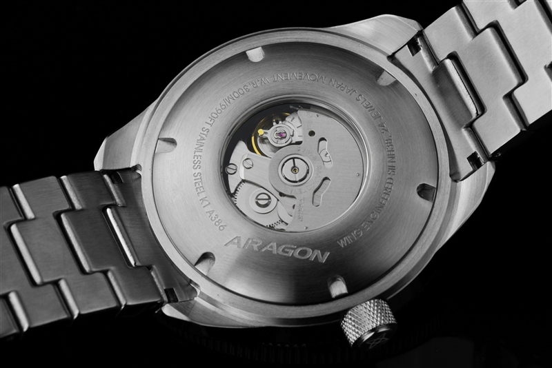 ARAGON M50 NH38 Open heart automatic