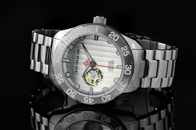 ARAGON M50 NH38 Open heart automatic