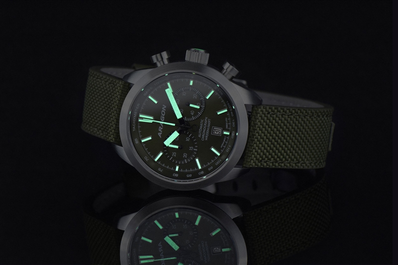 ロシア　ノヴァヤゼムリャ産水晶No6 Caprice NE86 Automatic Chrono 44mm LE