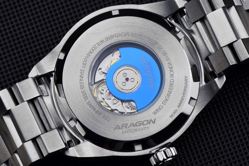 ARAGON Antigravity Dragon Swiss Ronda R150 Automatic